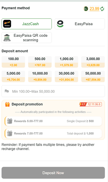 How to Deposit Money